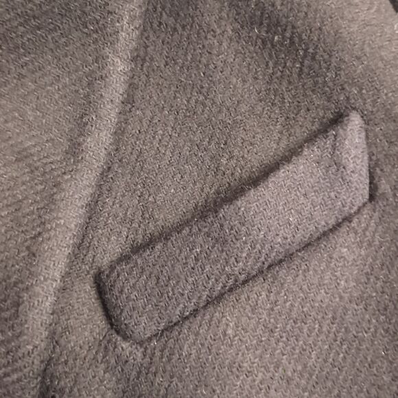 Zara Manteco Tailored Wool Coat Medium - Picture 7 of 12